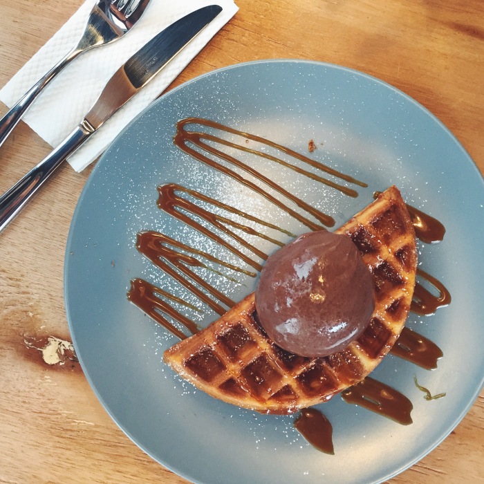 Rise and Grind Coffee Co Waffle